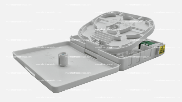 Elfcam® Optischer Terminalanschluss (PTO) FTTH – 4 SC/APC Ports, Für Wand Oder DIN-Schiene